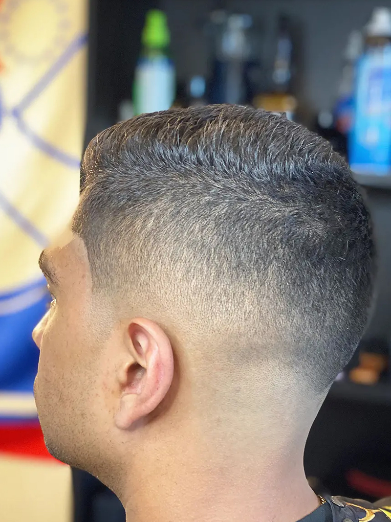 Haircut and beard styling from The Barber Shock gallery
