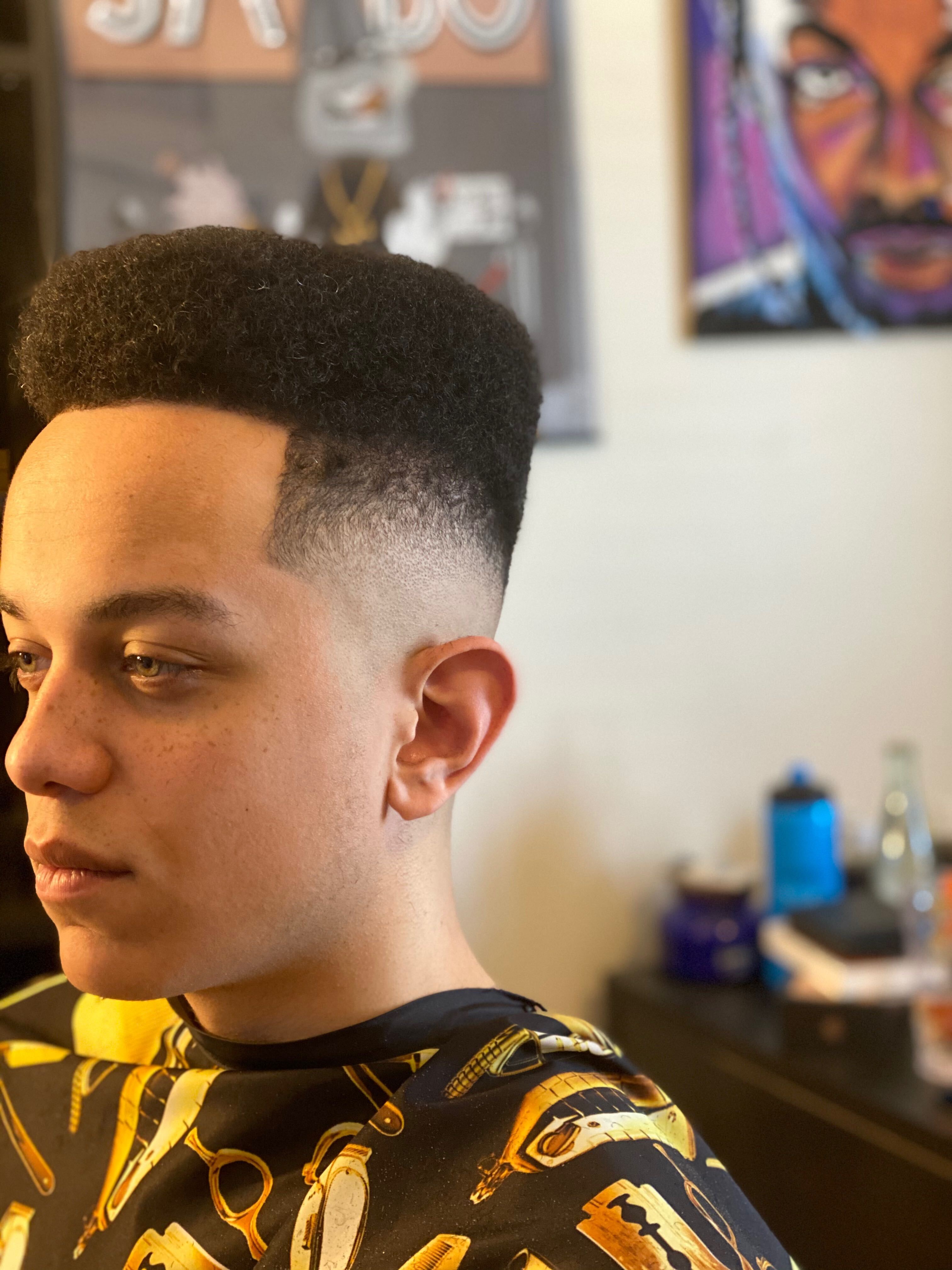 Finished style from The Barber Shock portfolio